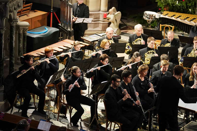 Speyer Gedächtniskirche Sinfonisches Blasorchester Ludwigshafen Weihnachtskonzert (Foto: Holger Knecht)