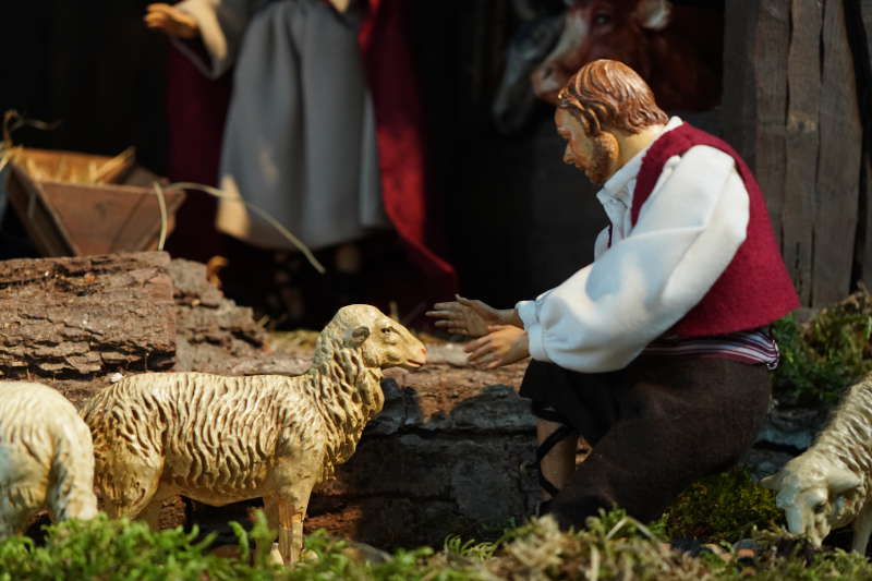 Weihnachtskrippe St. Martin Kirche Ettlingen (Foto: Reinhard Schnell)