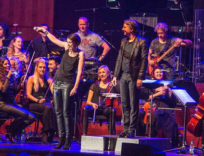 Mannheim Rosengarten Symphonic Rock In Concert (Foto: Helmut Dell)