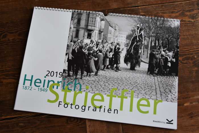Mit Heinrich Strieffler durchs Jahr: Zwölf Fotografien zieren einen Kalender für das Jahr 2019, den der Verein Strieffler Haus der Künste anlässlich des 70. Todestags des Künstlers im Landauer Knecht-Verlag herausgegeben hat.
