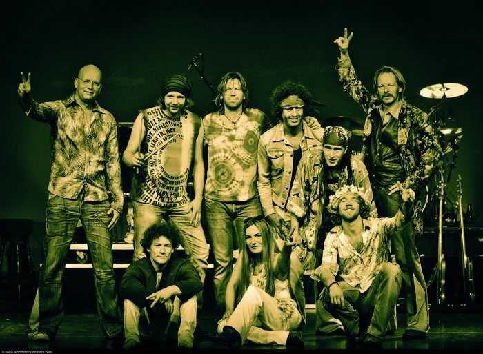 Woodstock Cast Credit woodstockthestory.com