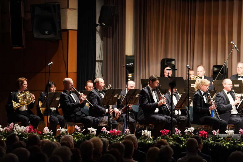 Neuhofen Neujahrskonzert Landespolizeiorchester Rheinland-Pfalz LPO (Foto: Reinhard Schnell)