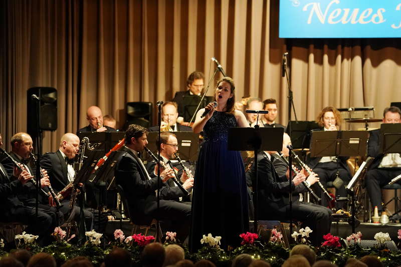 Neuhofen Neujahrskonzert Landespolizeiorchester Rheinland-Pfalz LPO (Foto: Reinhard Schnell)