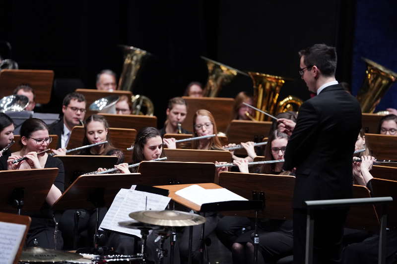 Neustadt Bläserphilharmonie Deutsche Weinstraße 2019 (Foto: Reinhard Schnell)