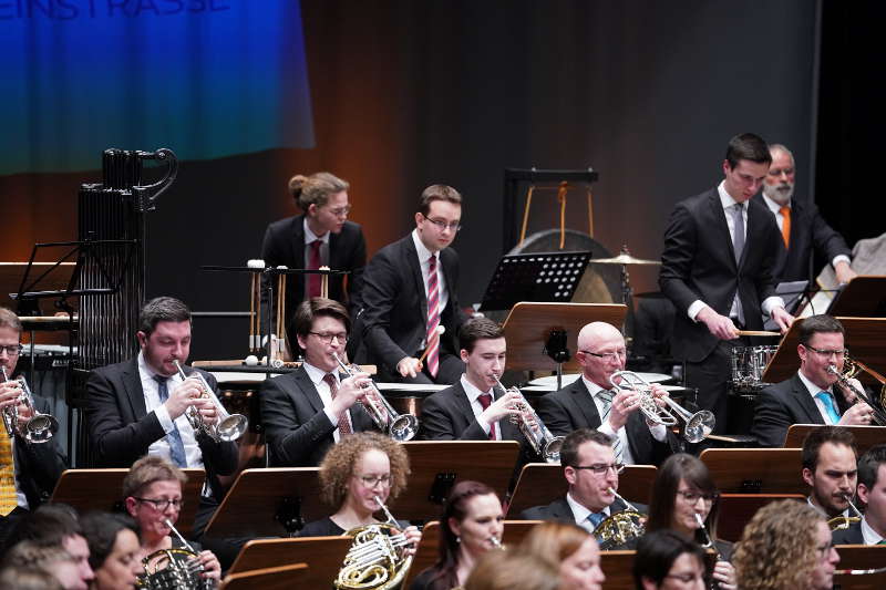 Neustadt Bläserphilharmonie Deutsche Weinstraße 2019 (Foto: Reinhard Schnell)
