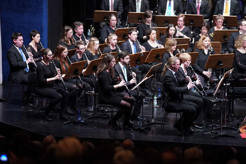Neustadt Bläserphilharmonie Deutsche Weinstraße 2019 (Foto: Reinhard Schnell)