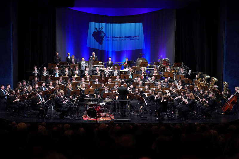 Neustadt Bläserphilharmonie Deutsche Weinstraße 2019 (Foto: Reinhard Schnell)