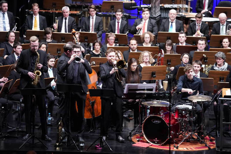 Neustadt Bläserphilharmonie Deutsche Weinstraße 2019 (Foto: Reinhard Schnell)