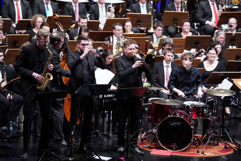 Neustadt Bläserphilharmonie Deutsche Weinstraße 2019 (Foto: Reinhard Schnell)