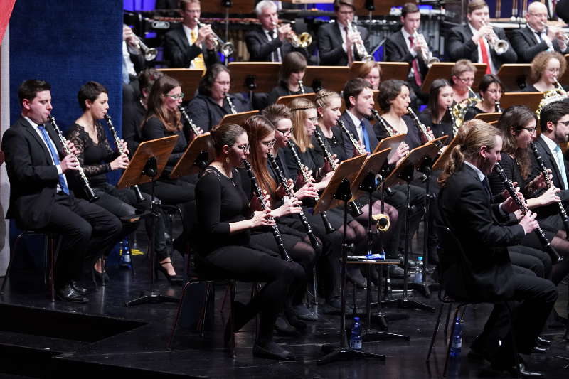 Neustadt Bläserphilharmonie Deutsche Weinstraße 2019 (Foto: Reinhard Schnell)