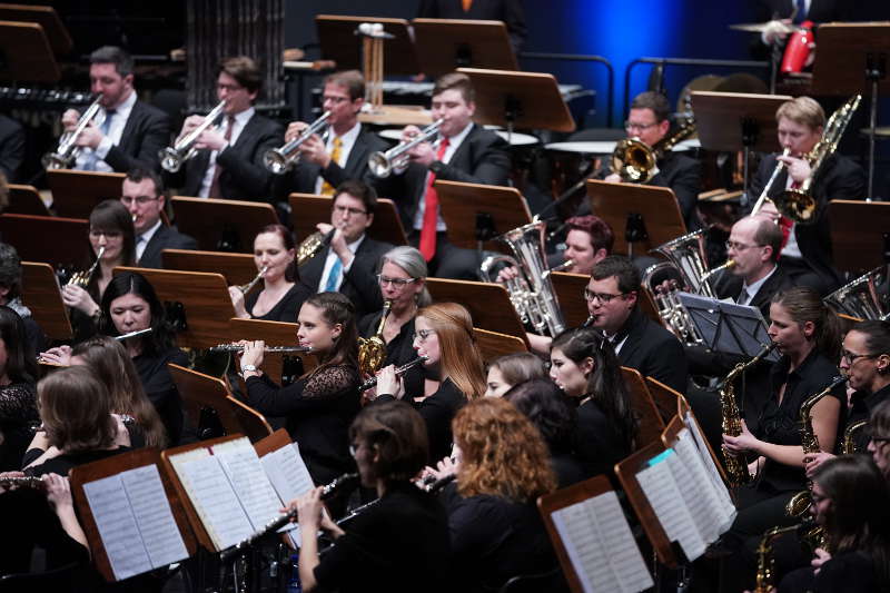 Neustadt Bläserphilharmonie Deutsche Weinstraße 2019 (Foto: Reinhard Schnell)