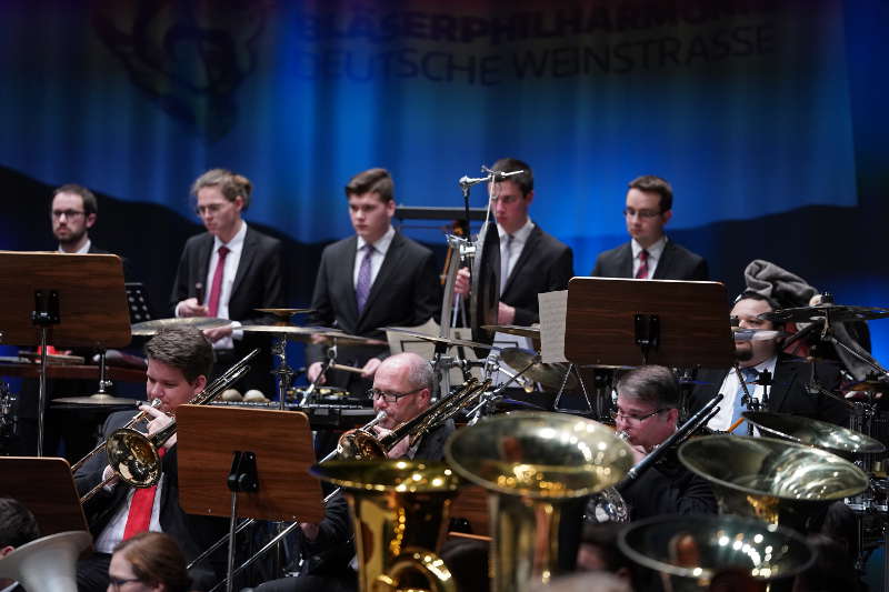 Neustadt Bläserphilharmonie Deutsche Weinstraße 2019 (Foto: Reinhard Schnell)