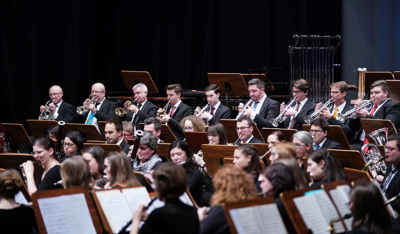 Neustadt Bläserphilharmonie Deutsche Weinstraße 2019 (Foto: Reinhard Schnell)
