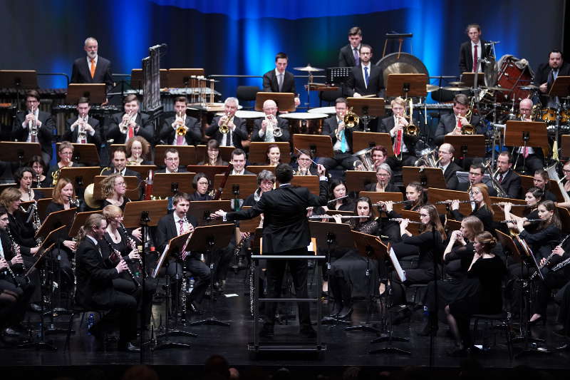 Neustadt Bläserphilharmonie Deutsche Weinstraße 2019 (Foto: Reinhard Schnell)