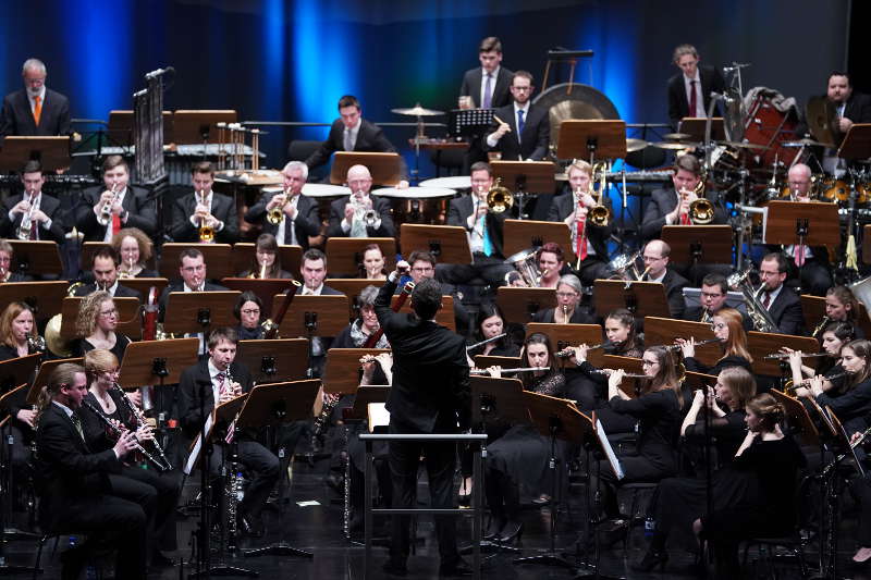 Neustadt Bläserphilharmonie Deutsche Weinstraße 2019 (Foto: Reinhard Schnell)