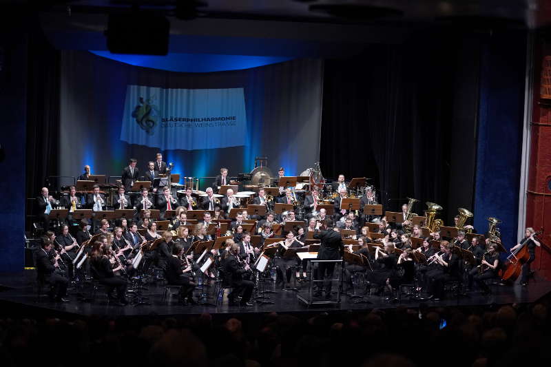 Neustadt Bläserphilharmonie Deutsche Weinstraße 2019 (Foto: Reinhard Schnell)