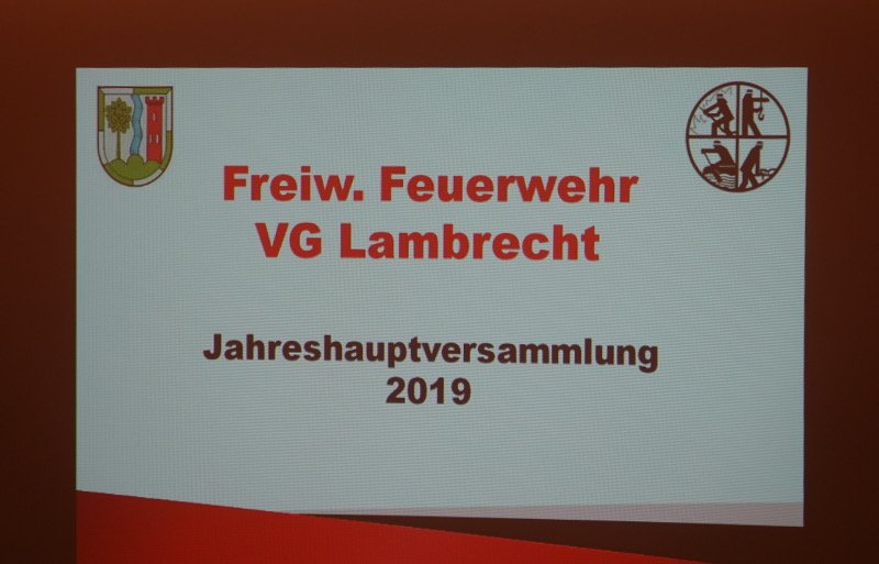 Lambrecht Feuerwehr Jahreshauptversammlung 2019 (Foto: Holger Knecht)