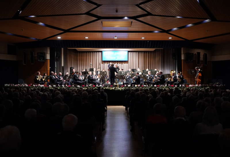 Neuhofen Neujahrskonzert Landespolizeiorchester Rheinland-Pfalz LPO (Foto: Holger Knecht)