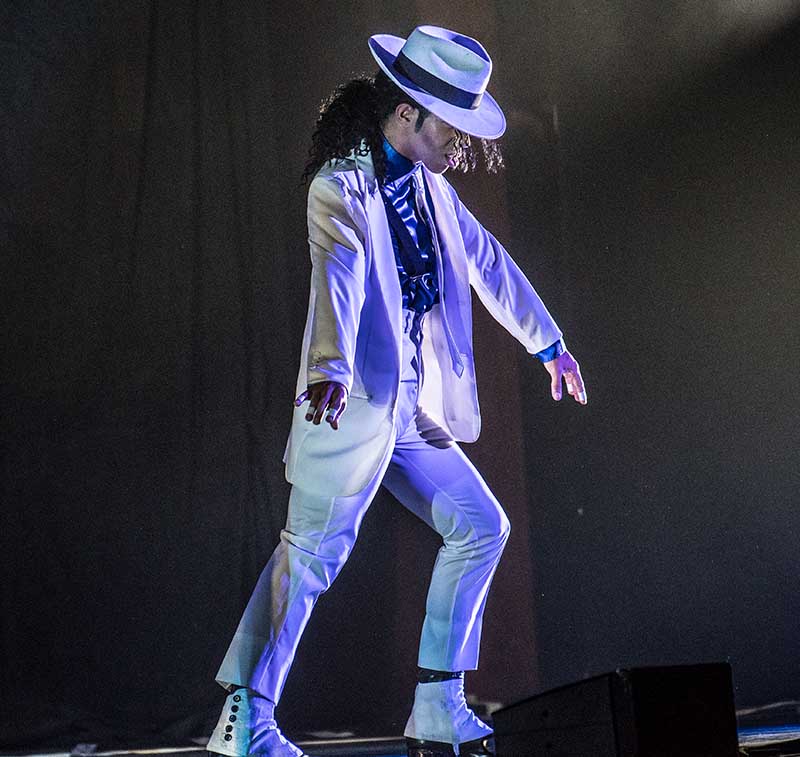 Mannheim Rosengarten Thriller Michael Jackson (Foto: Helmut Dell)