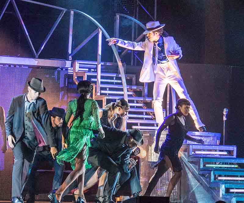 Mannheim Rosengarten Thriller Michael Jackson (Foto: Helmut Dell)