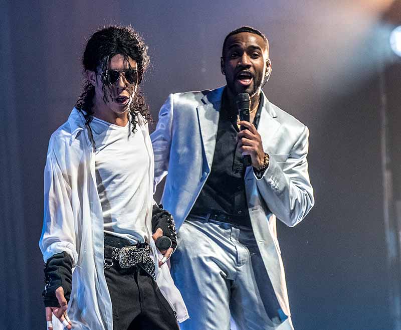 Mannheim Rosengarten Thriller Michael Jackson (Foto: Helmut Dell)