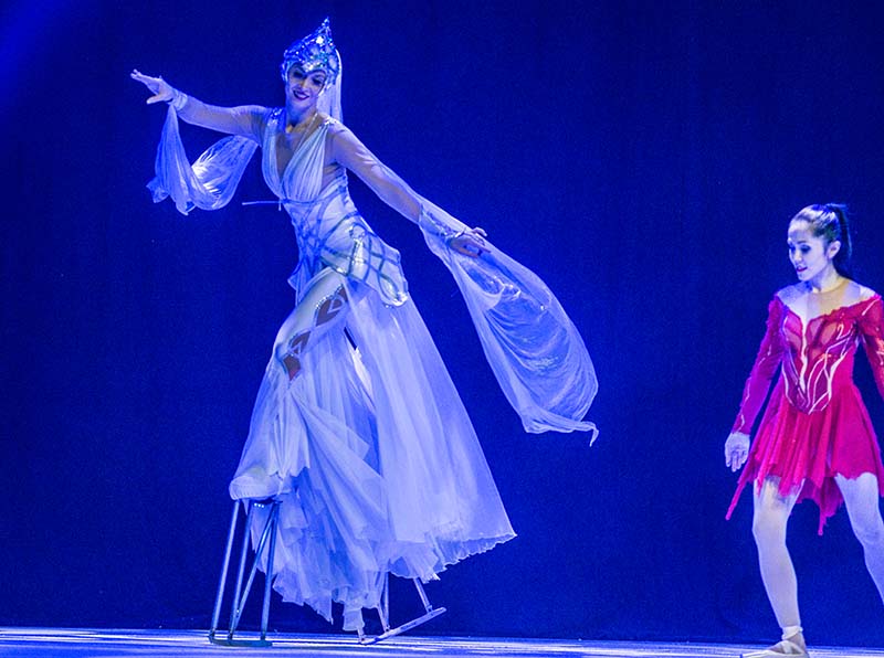 Mannheim Rosengarten Circus on Ice (Foto: Helmut Dell)