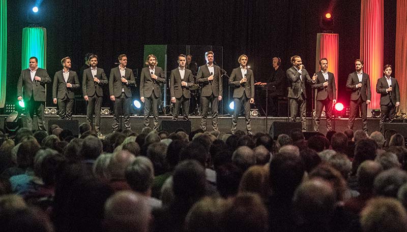 Kaiserslautern Fruchthalle The 12 Tenors (Foto: Helmut Dell)