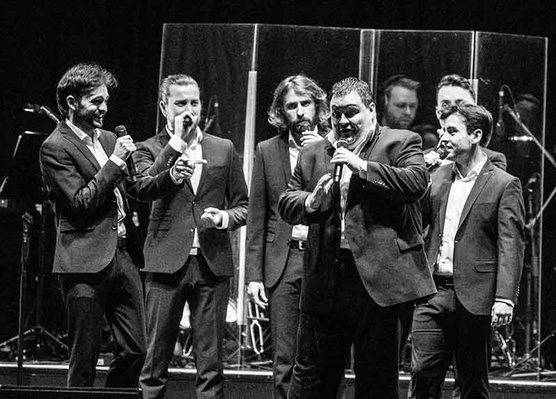 Kaiserslautern Fruchthalle The 12 Tenors (Foto: Helmut Dell)