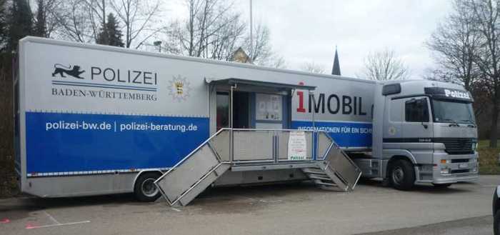 Infotruck in Heidelberg