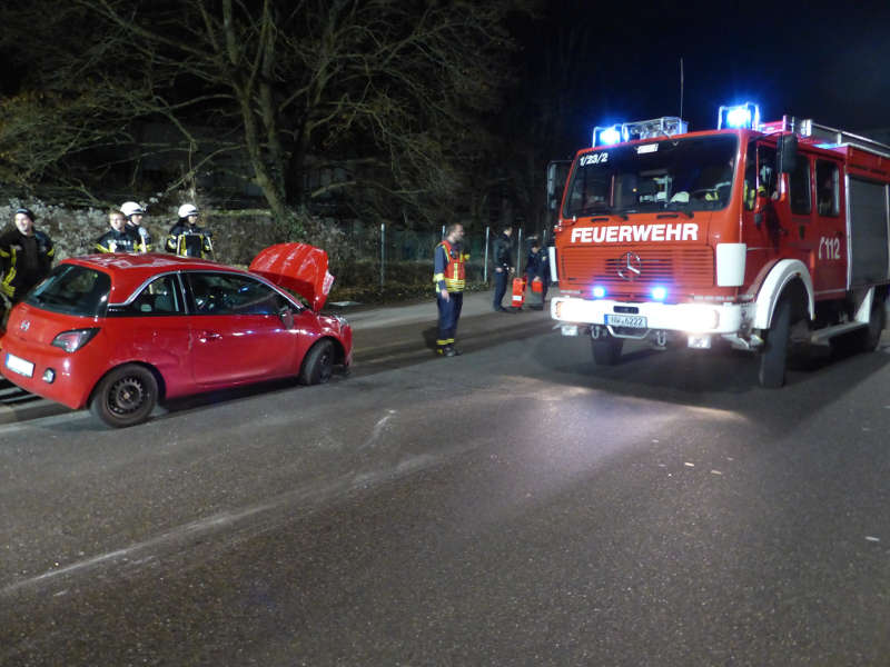 Die Einsatzstelle (Foto: Feuerwehr Neustadt)