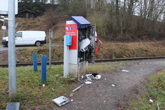 Steinwenden - Automat gesprengt