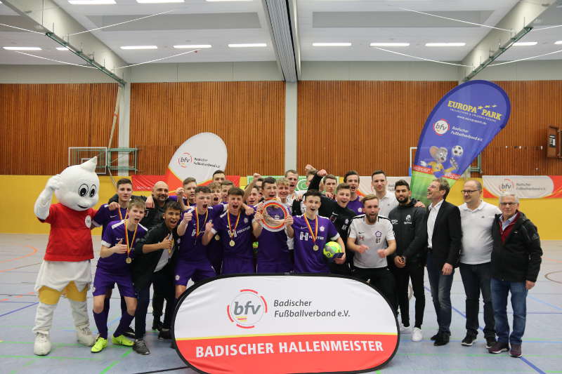 B-Junioren Badischer Futsalmeister FC Nöttingen (Foto: bfv)
