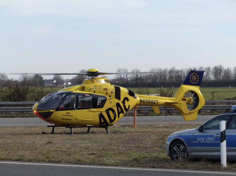 Einsatz Christoph 5 (Foto: Feuerwehr Neustadt)