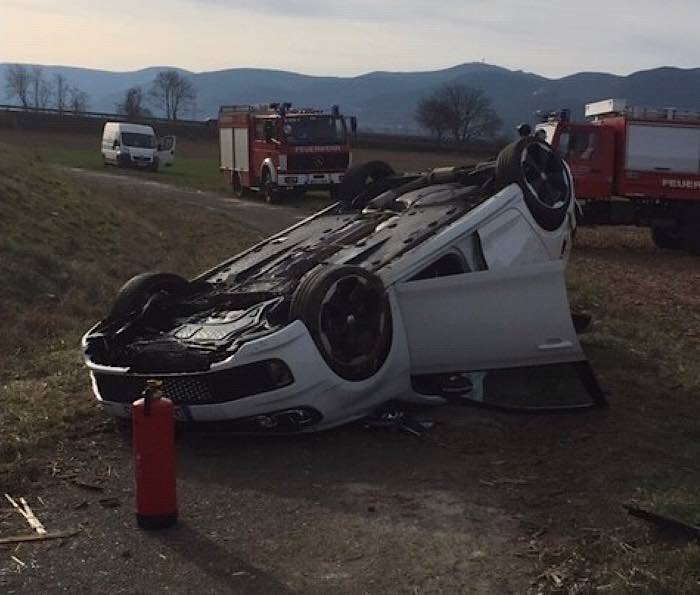 Foto von der Einsatzstelle (Foto: Polizei RLP)