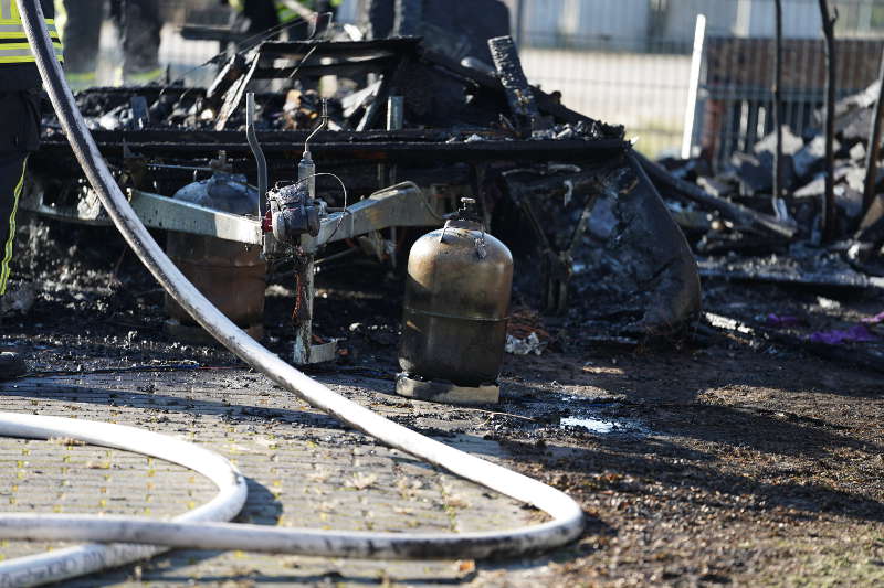 Neustadt Fahrzeugbrand (Foto: Reinhard Schnell)