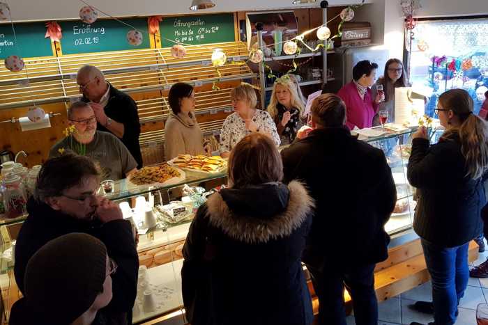 Mehr als „nur“ ein Lebensmittelmarkt: Der neue „Dorftreff Linde“ in Mörzheim ist zugleich Treffpunkt im Ort. Quelle: Stadt Landau in der Pfalz
