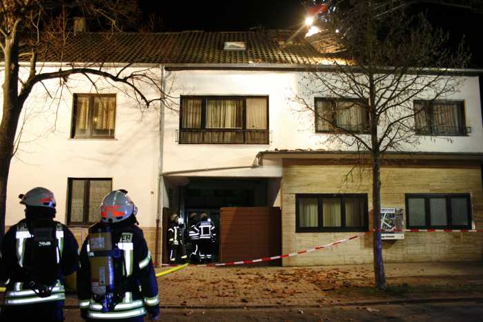 Wohnhausbrand in Speyer - Quelle: Feuerwehr Speyer