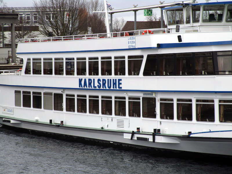 Am Rheinhafen Karlsruhe (Alle Fotos: Hannes Blank und Sarah Kohl)