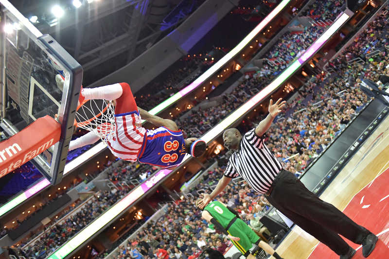 Bull Bullard - Harlem Globetrotters vs. Washington Generals, Washington, DC am 17.03.18 (Foto: Brett Meister)