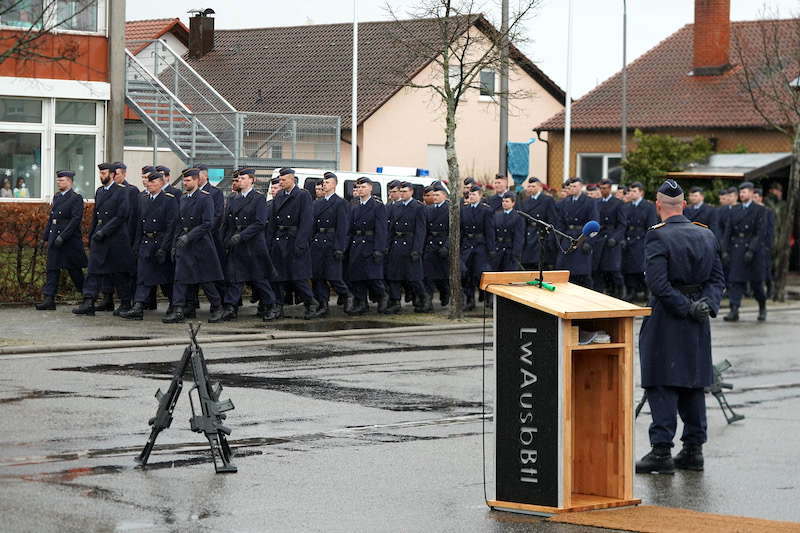 Luftwaffenausbildungsbataillon Germersheim Gelöbnis Vereidigung Westheim 2019 (Foto: Reinhard Schnell)