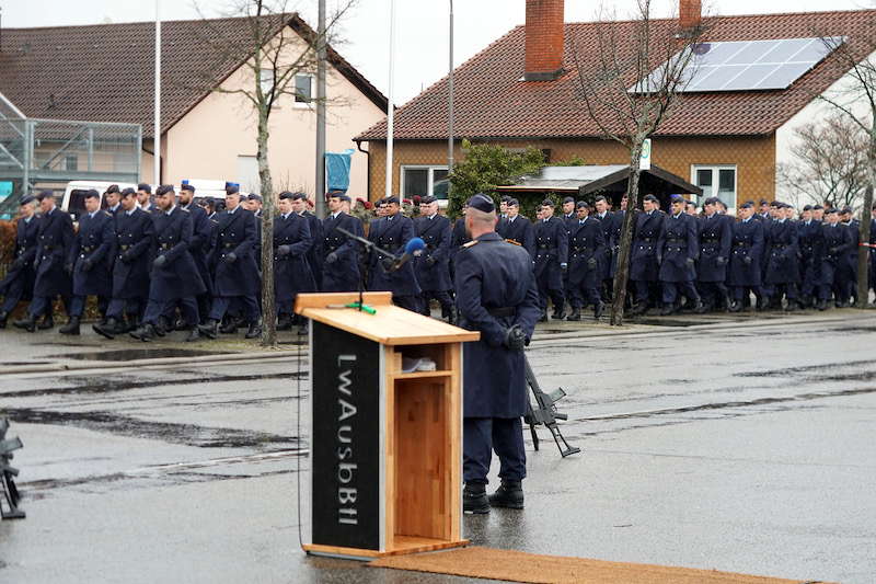 Luftwaffenausbildungsbataillon Germersheim Gelöbnis Vereidigung Westheim 2019 (Foto: Reinhard Schnell)