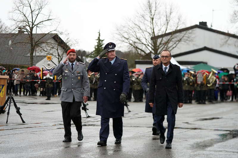Luftwaffenausbildungsbataillon Germersheim Gelöbnis Vereidigung Westheim 2019 (Foto: Reinhard Schnell)