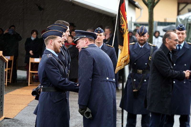 Luftwaffenausbildungsbataillon Germersheim Gelöbnis Vereidigung Westheim 2019 (Foto: Reinhard Schnell)