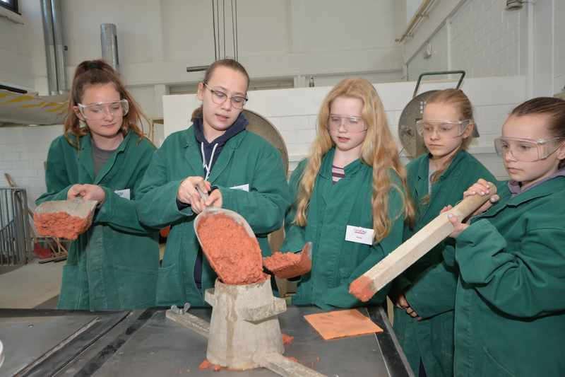 Girls‘Day an der Hochschule Rhein-Main (Foto: HS RM)