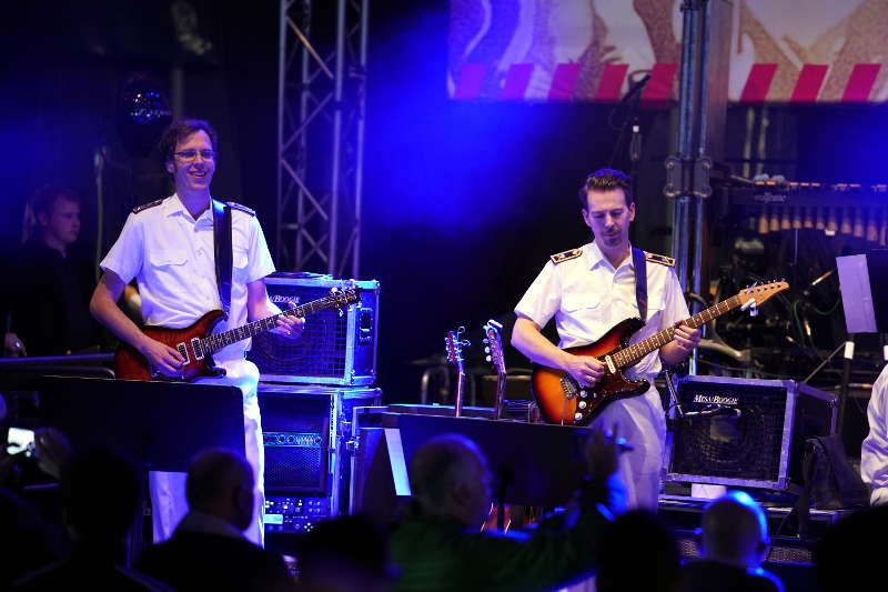 Frankfurt Musikmesse 2019 Big Band der Bundeswehr (Foto: Reinhard Schnell)