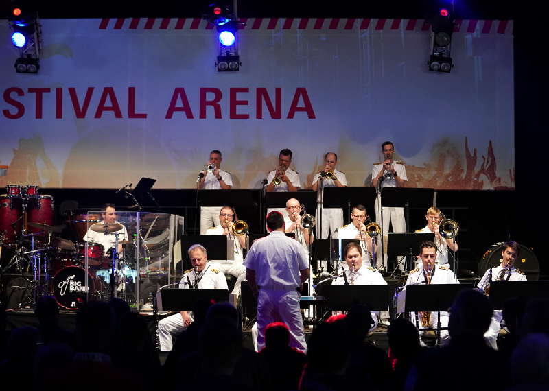 Frankfurt Musikmesse 2019 Big Band der Bundeswehr (Foto: Holger Knecht)