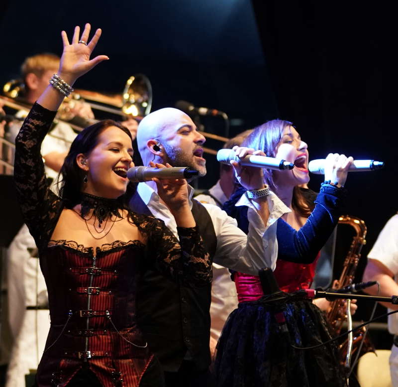 Frankfurt Musikmesse 2019 Big Band der Bundeswehr (Foto: Reinhard Schnell)