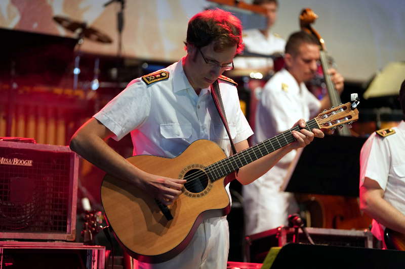Frankfurt Musikmesse 2019 Big Band der Bundeswehr (Foto: Reinhard Schnell)
