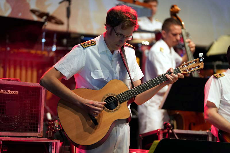 Frankfurt Musikmesse 2019 Big Band der Bundeswehr (Foto: Holger Knecht)