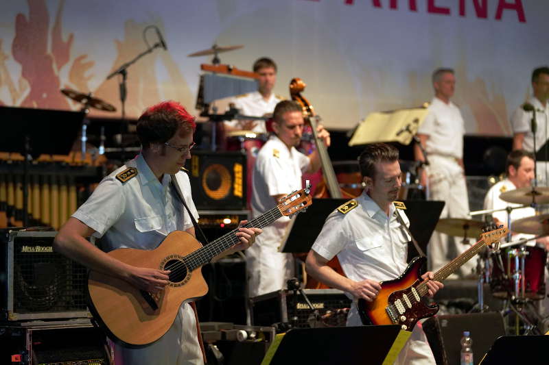 Frankfurt Musikmesse 2019 Big Band der Bundeswehr (Foto: Reinhard Schnell)